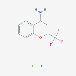 2-(Trifluoromethyl)chroman-4-amine hydrochloride