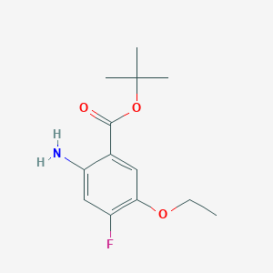 Tert-butyl 2-amino-5-ethoxy-4-fluorobenzoate