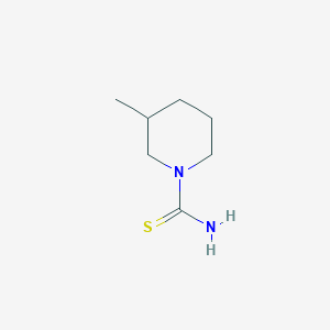 molecular formula C7H14N2S B2774433 3-Methylpiperidine-1-carbothioamide CAS No. 954271-12-6