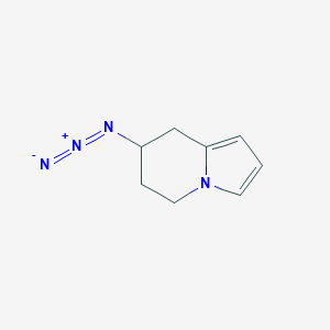 7-Azido-5,6,7,8-tetrahydroindolizine
