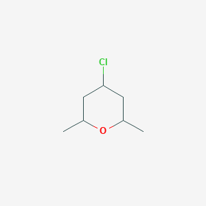 4-Chloro-2,6-dimethyloxane
