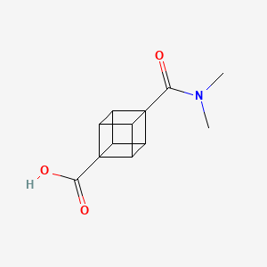 (2r,3R,4s,5S)-4-(dimethylcarbamoyl)cubane-1-carboxylic acid
