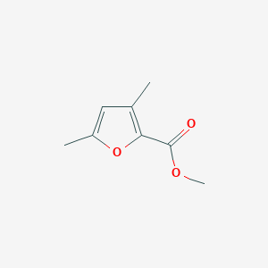 molecular formula C8H10O3 B2774627 Methyl 3,5-dimethylfuran-2-carboxylate CAS No. 34883-95-9