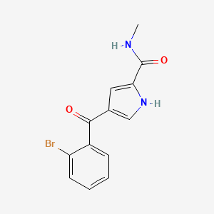 4-(2-bromobenzoyl)-N-methyl-1H-pyrrole-2-carboxamide