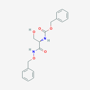 B027747 (S)-[1-[(Benzyloxy)carbamoyl]-2-hydroxyethyl]carbamic acid benzyl ester CAS No. 26048-94-2