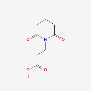 3-(2,6-Dioxopiperidin-1-yl)propanoic acid
