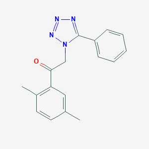 1-(2,5-dimethylphenyl)-2-(5-phenyl-1H-tetraazol-1-yl)ethanone