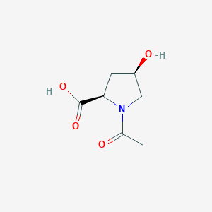 (2R,4R)-1-acetyl-4-hydroxypyrrolidine-2-carboxylic acid