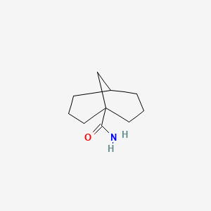 molecular formula C10H17NO B2774801 双环[3.3.1]壬烷-1-甲酰胺 CAS No. 19388-69-3