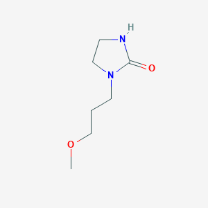 molecular formula C7H14N2O2 B2774810 1-(3-Methoxypropyl)imidazolidin-2-one CAS No. 1553712-23-4