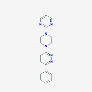 3-[4-(5-Methylpyrimidin-2-yl)piperazin-1-yl]-6-phenylpyridazine