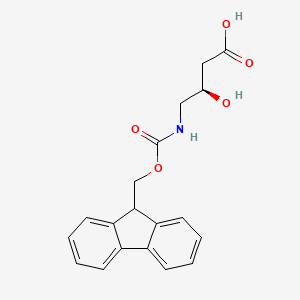 (3R)-4-(9H-Fluoren-9-ylmethoxycarbonylamino)-3-hydroxybutanoic acid