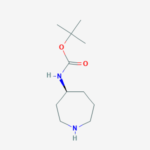 molecular formula C11H22N2O2 B2774928 (S)-叔丁基氮杂庚-4-基甲酸酯 CAS No. 1017575-47-1