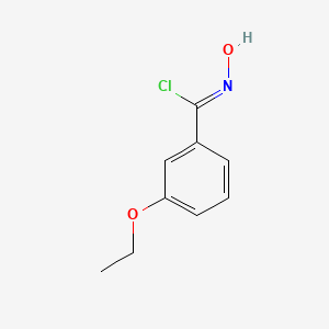 (1Z)-3-Ethoxy-N-hydroxybenzenecarboximidoyl chloride