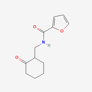 molecular formula C12H15NO3 B2774970 N-[(2-oxocyclohexyl)methyl]furan-2-carboxamide CAS No. 249303-13-7