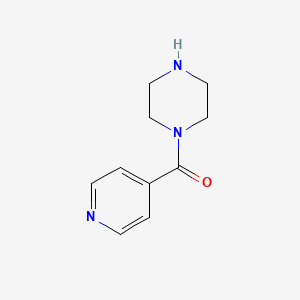 molecular formula C10H13N3O B2775052 哌嗪-1-基(吡啶-4-基)甲酮 CAS No. 39640-04-5