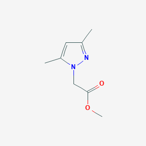 molecular formula C8H12N2O2 B2775054 methyl (3,5-dimethyl-1H-pyrazol-1-yl)acetate CAS No. 79559-08-3