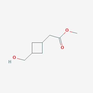 Methyl 2-(3-(hydroxymethyl)cyclobutyl)acetate