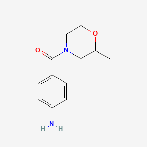 4-(2-Methylmorpholine-4-carbonyl)aniline