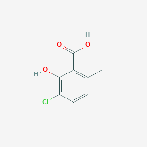 3-Chloro-2-hydroxy-6-methylbenzoic acid