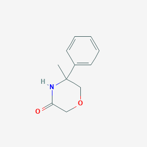 5-Methyl-5-phenylmorpholin-3-one