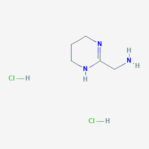 1,4,5,6-Tetrahydropyrimidin-2-ylmethanamine dihydrochloride