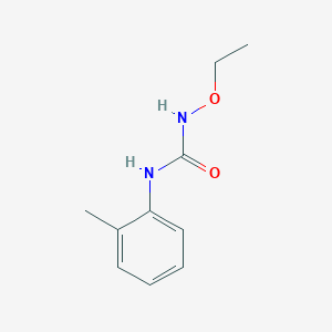 molecular formula C10H14N2O2 B2775374 1-乙氧基-3-(2-甲基苯基)脲 CAS No. 613652-88-3