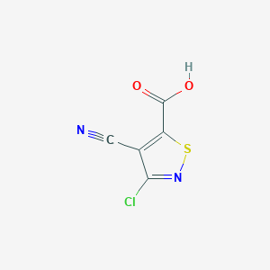 3-Chloro-4-cyanoisothiazole-5-carboxylic acid