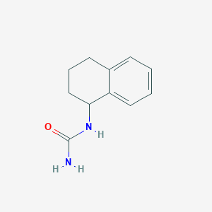 molecular formula C11H14N2O B2775412 (1,2,3,4-Tetrahydronaphthalen-1-yl)urea CAS No. 58490-97-4