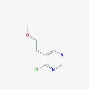 4-Chloro-5-(2-methoxyethyl)pyrimidine
