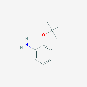 molecular formula C10H15NO B2775520 2-(Tert-butoxy)aniline CAS No. 127517-27-5