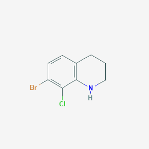 7-Bromo-8-chloro-1,2,3,4-tetrahydroquinoline