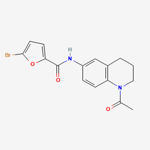 N-(1-acetyl-3,4-dihydro-2H-quinolin-6-yl)-5-bromofuran-2-carboxamide
