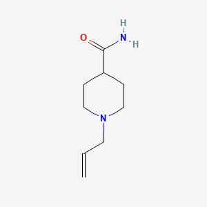 molecular formula C9H16N2O B2775587 1-Allylpiperidine-4-carboxamide CAS No. 1098626-24-4