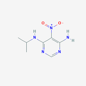 5-nitro-N-(propan-2-yl)pyrimidine-4,6-diamine