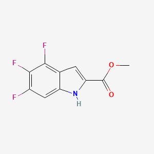 Methyl 4,5,6-trifluoro-1H-indole-2-carboxylate