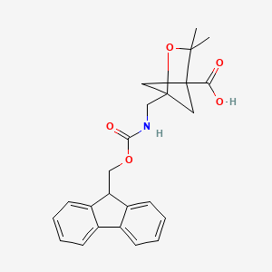 1-[({[(9H-fluoren-9-yl)methoxy]carbonyl}amino)methyl]-3,3-dimethyl-2-oxabicyclo[2.1.1]hexane-4-carboxylic acid