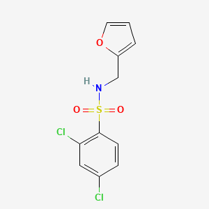2,4-dichloro-N-(furan-2-ylmethyl)benzenesulfonamide