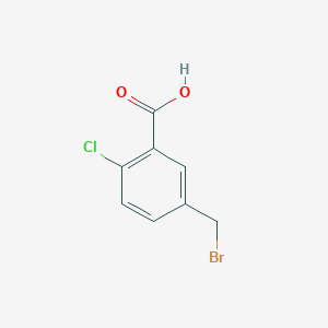 B2775738 5-(Bromomethyl)-2-chlorobenzoic acid CAS No. 66658-57-9