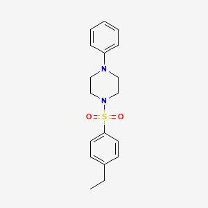 1-[(4-Ethylphenyl)sulfonyl]-4-phenylpiperazine