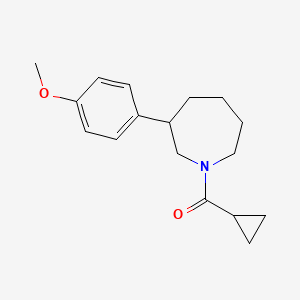 Cyclopropyl(3-(4-methoxyphenyl)azepan-1-yl)methanone