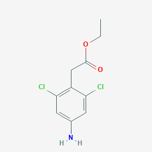 Ethyl 2-(4-amino-2,6-dichlorophenyl)acetate