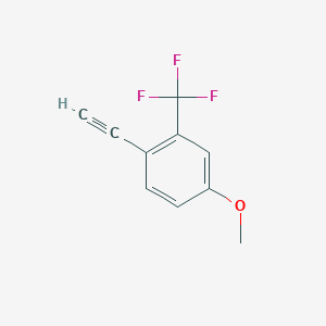 1-Ethynyl-4-methoxy-2-(trifluoromethyl)benzene