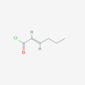 molecular formula C6H9ClO B2776194 (E)-hex-2-enoyl chloride CAS No. 97943-16-3