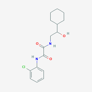 N1-(2-chlorophenyl)-N2-(2-cyclohexyl-2-hydroxyethyl)oxalamide