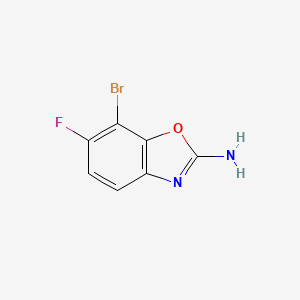 7-Bromo-6-fluoro-1,3-benzoxazol-2-amine