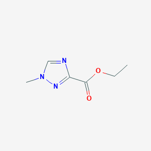 molecular formula C6H9N3O2 B2776276 Ethyl 1-methyl-1H-1,2,4-triazole-3-carboxylate CAS No. 102139-12-8