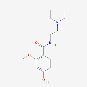 N-[2-(Diethylamino)ethyl]-4-hydroxy-2-methoxybenzamide