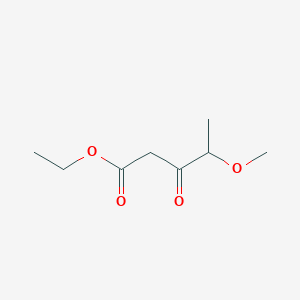 molecular formula C8H14O4 B2776542 乙基-4-甲氧基-3-酮戊酸酯 CAS No. 1186526-25-9