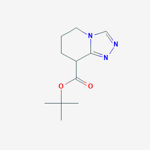 Tert-butyl 5,6,7,8-tetrahydro-[1,2,4]triazolo[4,3-a]pyridine-8-carboxylate
